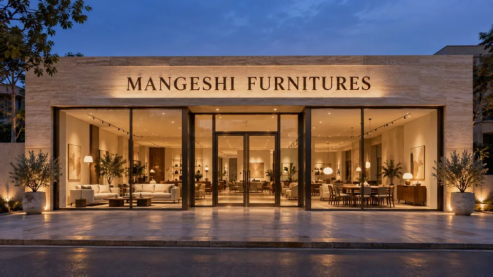 Mangeshi Furnitures: from store concept to styled showroom