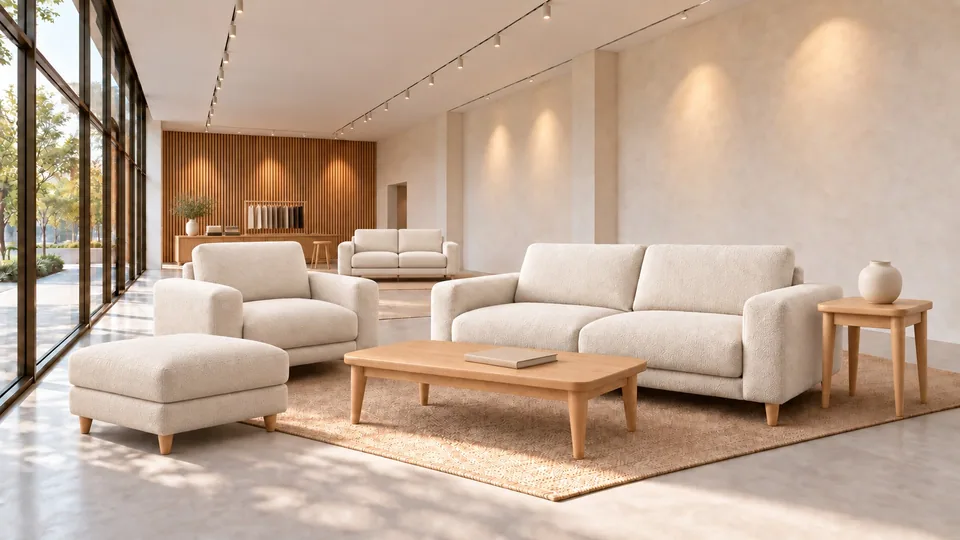 Mangeshi Furnitures: from store concept to styled showroom