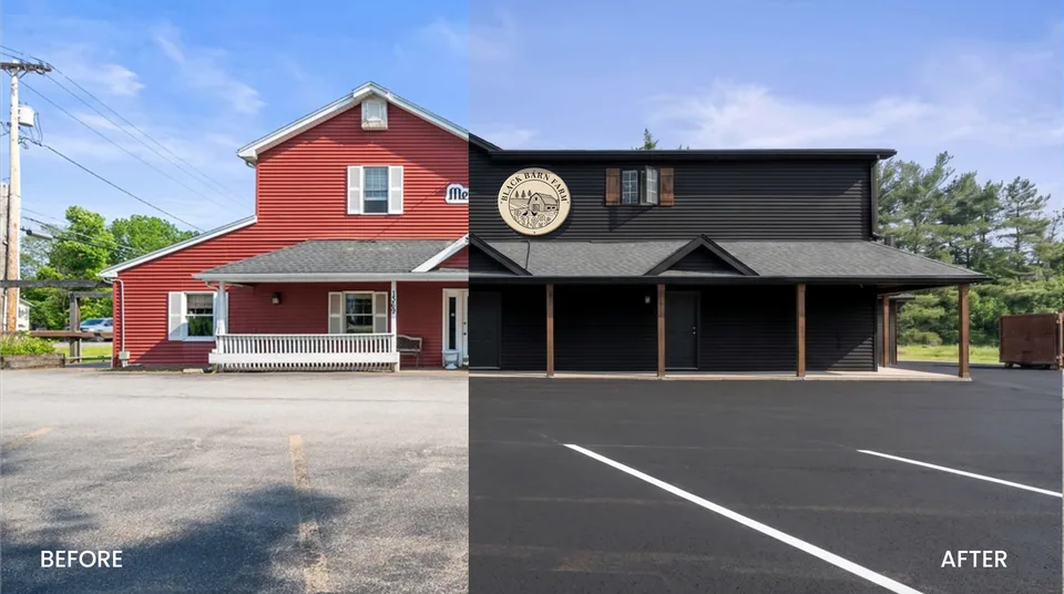 Black Barn Farm: commercial building transformation for a bank presentation