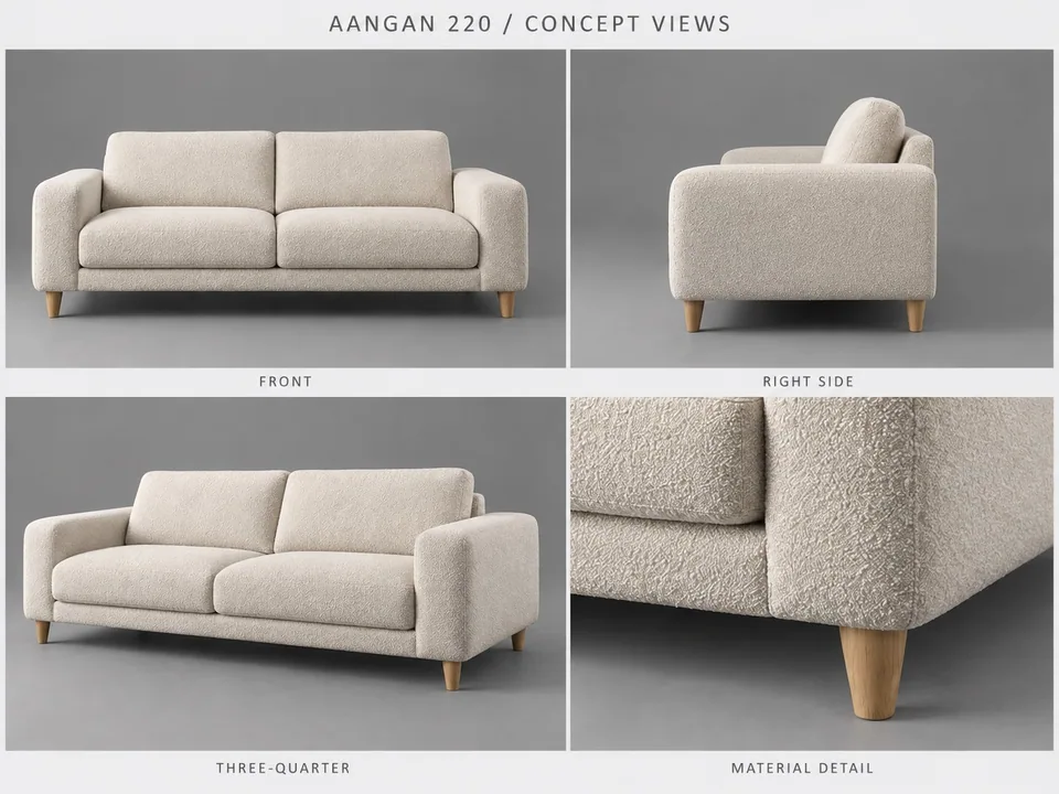 Mangeshi Furnitures: from store concept to styled showroom