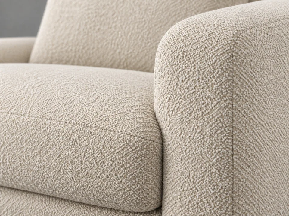 Aangan 220 three-seater sofa render