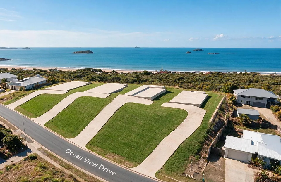 Ocean View Drive, Zilzie: from vacant lots to a coastal home