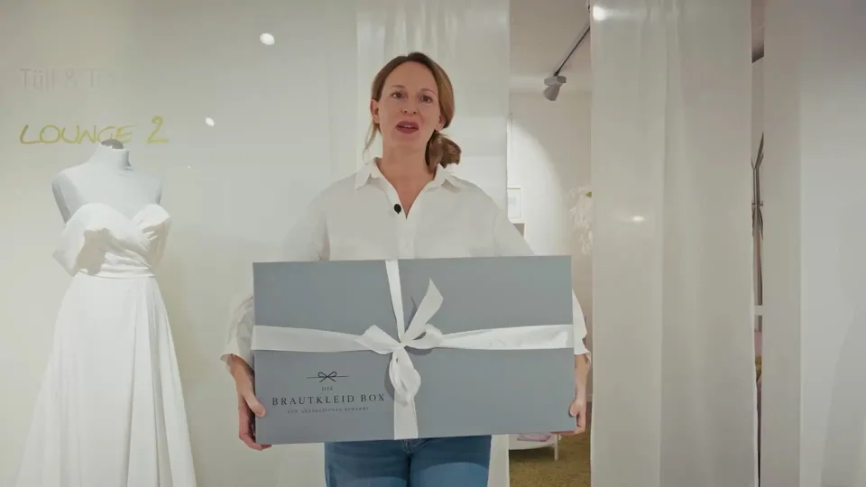 Die Brautkleid Box: premium video ad