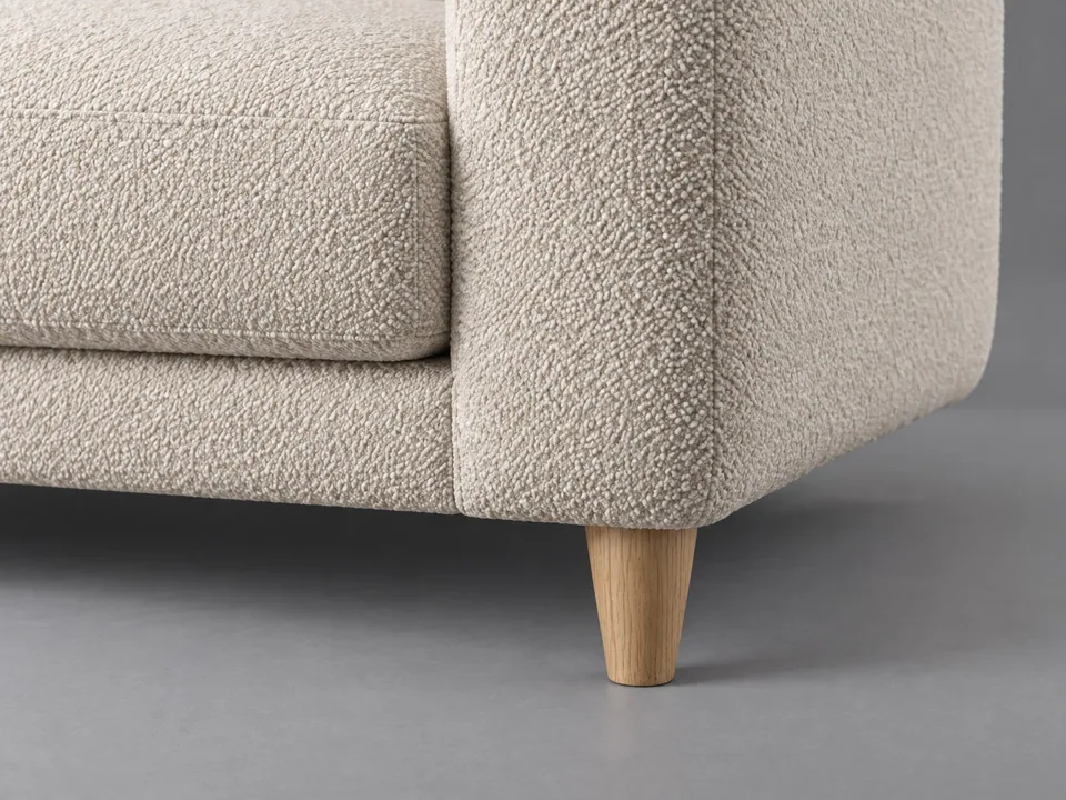 Aangan 220 three-seater sofa render