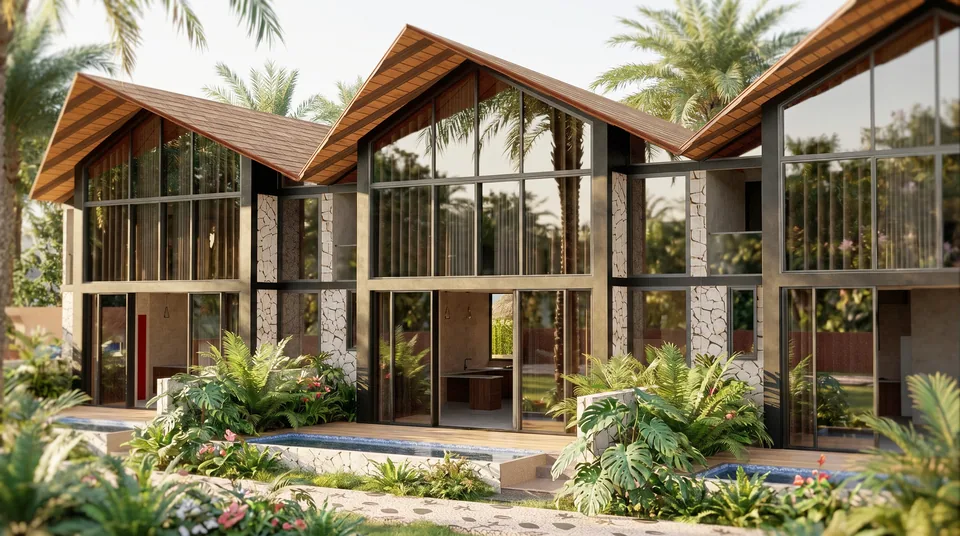 Samavassaa Villas, Goa: from aerial masterplan to the last detail