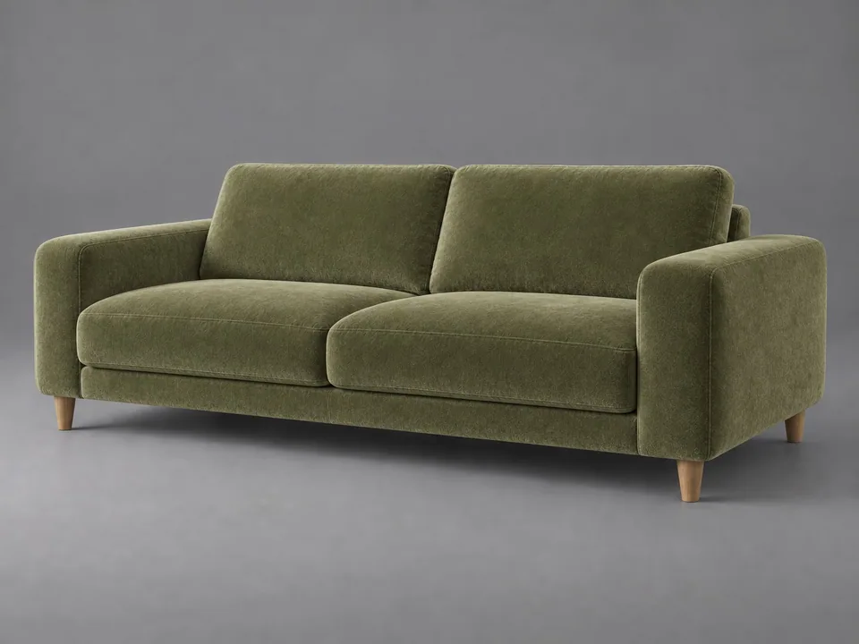 Aangan 220 three-seater sofa render