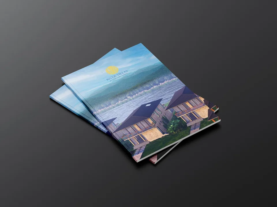 River Villas Jim Corbett 3D rendering