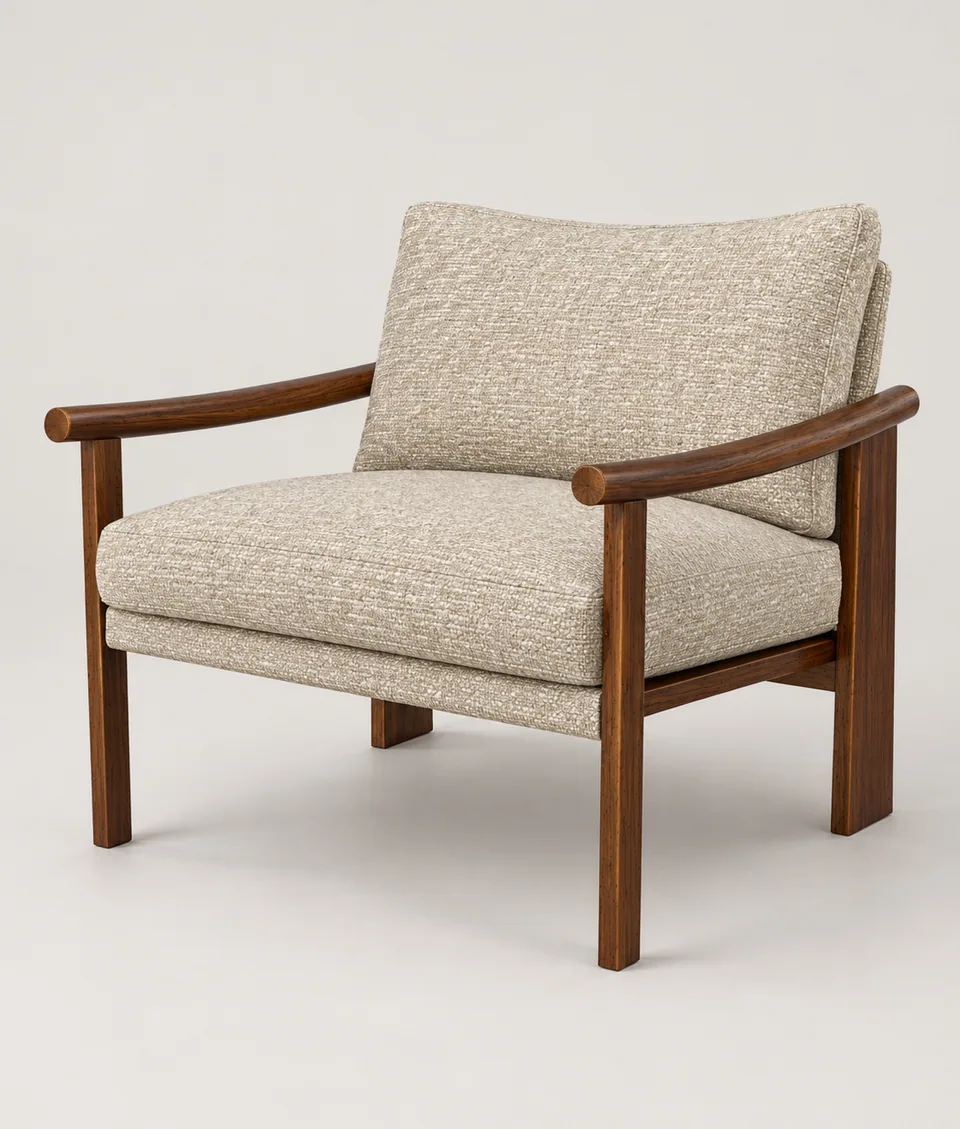 Mangeshi Arm Chair: 17 product images from one 3D model
